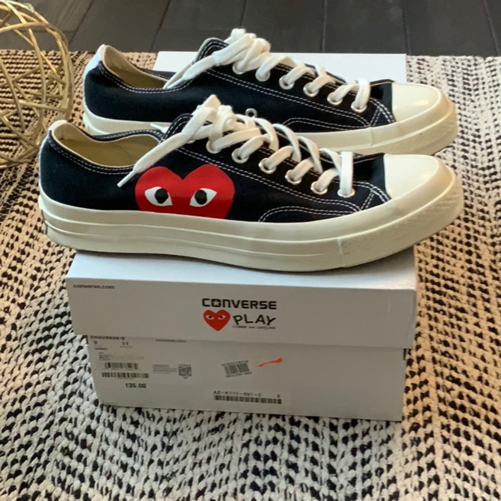 Converse PLAY, COMME DES GARÇONS Men’s 9